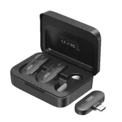 Мікрофон XO MKF09B безпровідний 2шт (Lighting). Фото 2