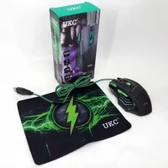 Мишка UKC-6967 (ігрова+коврик). Фото 2