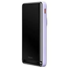 Power Bank (10000mah) Baseus Magnetic Wireless 20W Violet