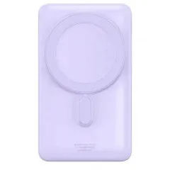Power Bank (10000mah) Baseus Magnetic Wireless 20W Violet. Фото 2