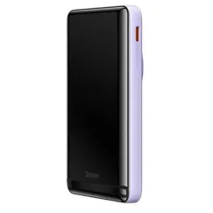Power Bank (10000mah) Baseus Magnetic Wireless 20W Violet. Фото 3