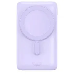 Power Bank (10000mah) Baseus Magnetic Wireless 20W Violet. Фото 2