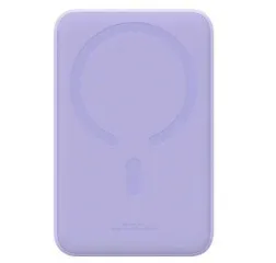 Power Bank (20000mah) Baseus Magnetic Mini Wireless 20W Violet. Фото 3