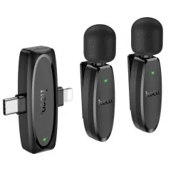 Мікрофон Borofone BFK12 2in1 (Type c/Lighting) безпровідний. Фото 2