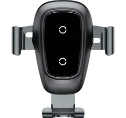 Автотримач пічка Baseus Metal Holder Air Outlet Tarnish (безпровідна зарядка). Фото 2