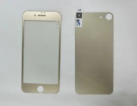 Захисне скло iPhone 6 2 сторони Gold. Фото 2
