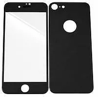 Захисне скло iPhone 8 3D 2in1 Black+Black. Фото 3
