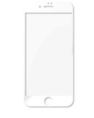 Захисне скло iPhone 8 3D 2in1 White+White. Фото 2