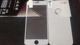 Захисне скло iPhone 8 3D 2in1 White+White. Фото 3