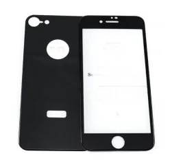 Захисне скло iPhone 8 5D 2in1 Black+Black. Фото 3