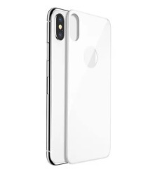 Захисне скло iPhone X/XS Back 5D White