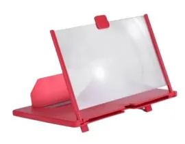 Підставка-збільшувач екрана телефона 3D 12'' Red