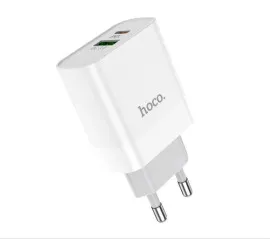 Мзп Hoco C80A Plus (блок на Usb i Type C) White (packing 13/130). Фото 4