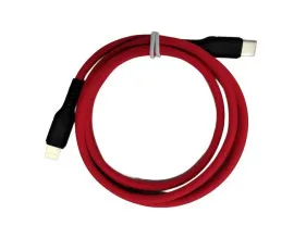 Кабель Type C/iPhone Hoco DX21 1m Red. Фото 2