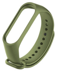 Браслет силіконовий Mi Band 3/4 Olive