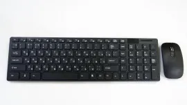 Клавіатура безпровідна + мишка K06 White. Фото 6