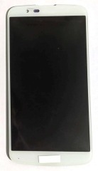 Lcd + Touchscreen LG k10 k430/K410/K420 (без мікросхеми) White. Фото 3