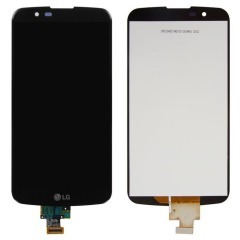 Lcd + Touchscreen LG k10 k430/K410/K420 (з мікросхемою) Black. Фото 2