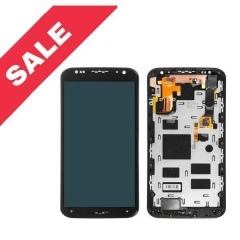 Lcd + Touchscreen Motorola XT1092 Moto X2 Black з рамкою