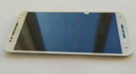 Lcd + Touchscreen Motorola XT1570/XT1572 Moto X Style з рамкою White