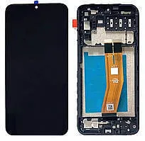 Lcd + Touchscreen Samsung A14/A145  Black Orig з рамкою