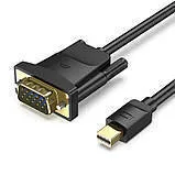 Кабель Mini Display Port/Vga 1.8m. Фото 2