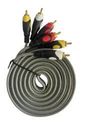 Кабель тюльпан - тюльпан 3м Good. Фото 2