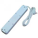 Мережевий фільтр,подовжувач J02 на 3usb + Type c + 4 розетки 3000W 2м White. Фото 4