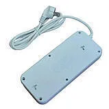 Мережевий фільтр,подовжувач J08 на 6usb + 2Type c + 4 розетки 3000W 2м White. Фото 6