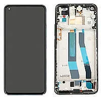 Lcd + Touchscreen Xiaomi MI11 Lite/Mi11 Lite 5G NE/Xiaomi 11 Lite Black Orig