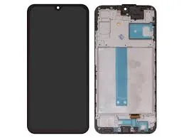 Lcd + Touchscreen Samsung A25/A256 Black Oled з рамкою (small lcd)