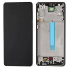 Lcd + Touchscreen Samsung A73/A736 Black Oled з рамкою (small lcd). Фото 2