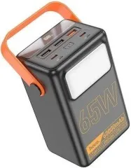 Power Bank (60000mah) Hoco J110A Wireless 65W Black. Фото 4