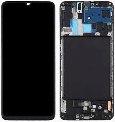 Lcd + Touchscreen Samsung A70/A705 Black Oled з рамкою (big lcd). Фото 2
