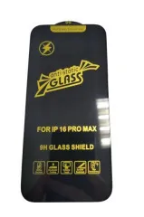 Захисне скло iPhone 16 Pro Max 5D Black. Фото 2