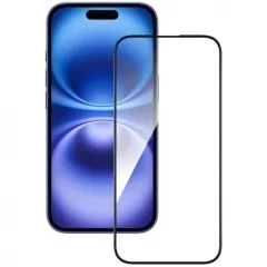 Захисне скло iPhone 16 Pro Max 5D Black. Фото 2