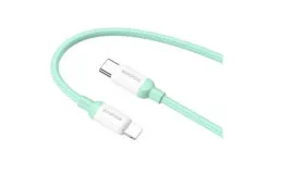 Кабель Type C/Lighting Borofone BX68 100w 2m Green. Фото 2