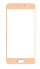 Захисне скло Meizu M3E 3D-Картон Gold. Фото 3