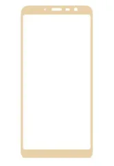 Захисне скло Meizu M6T 3D-Картон Gold. Фото 3