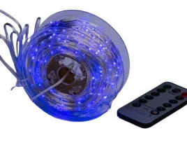 Гірлянд Роса Крапля в котушці з пультом 1000 Led 100m Blue. Фото 3