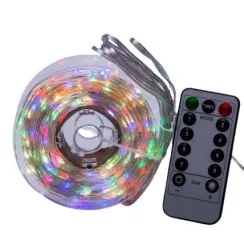 Гірлянд Роса Нитка в котушці з пультом 500 Led 50m Color. Фото 3