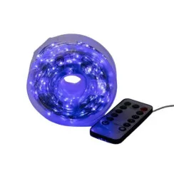 Гірлянди Роса 1000 діодів біла нитка 100м Blue. Фото 3