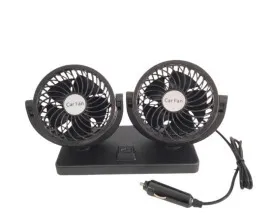 Автовентилятор AC-2308 12v (двійний) (packing 50). Фото 2