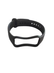 Браслет силіконовий Mi Band 8 Active/redmi Band 2 Black. Фото 3