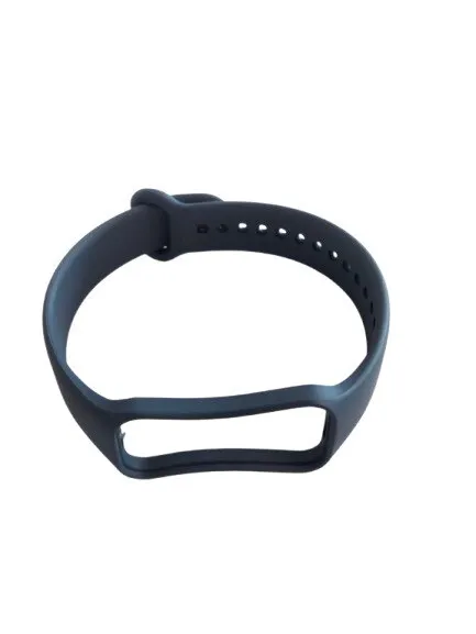 Браслет силіконовий Mi Band 8 Active/redmi Band 2 Dark Blue. Фото 3