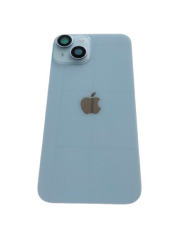 Задня кришка Iphone 14 Blue (зі склом камери і magsafe)