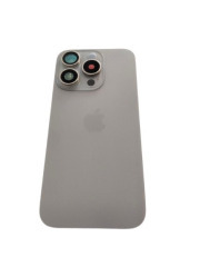 Задня кришка Iphone 15 Pro Grey (зі склом камери і magsafe)