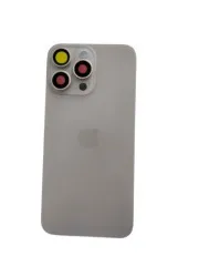 Задня кришка Iphone 15 Pro Max Grey (зі склом камери і magsafe). Фото 3