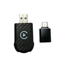 Автомобільний адаптер безпровідний Usb/Type c CarPlay  &  Android Auto Q10. Фото 2