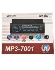 Автомобільна магнітола MP3 7001 (bluetooth) + кріплення для телефона. Фото 3